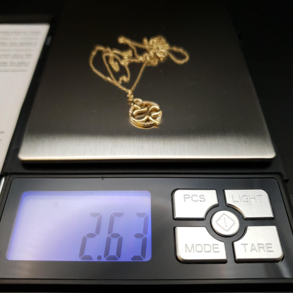 18K Gold Snake Pendant Necklace: Symbol of Luck