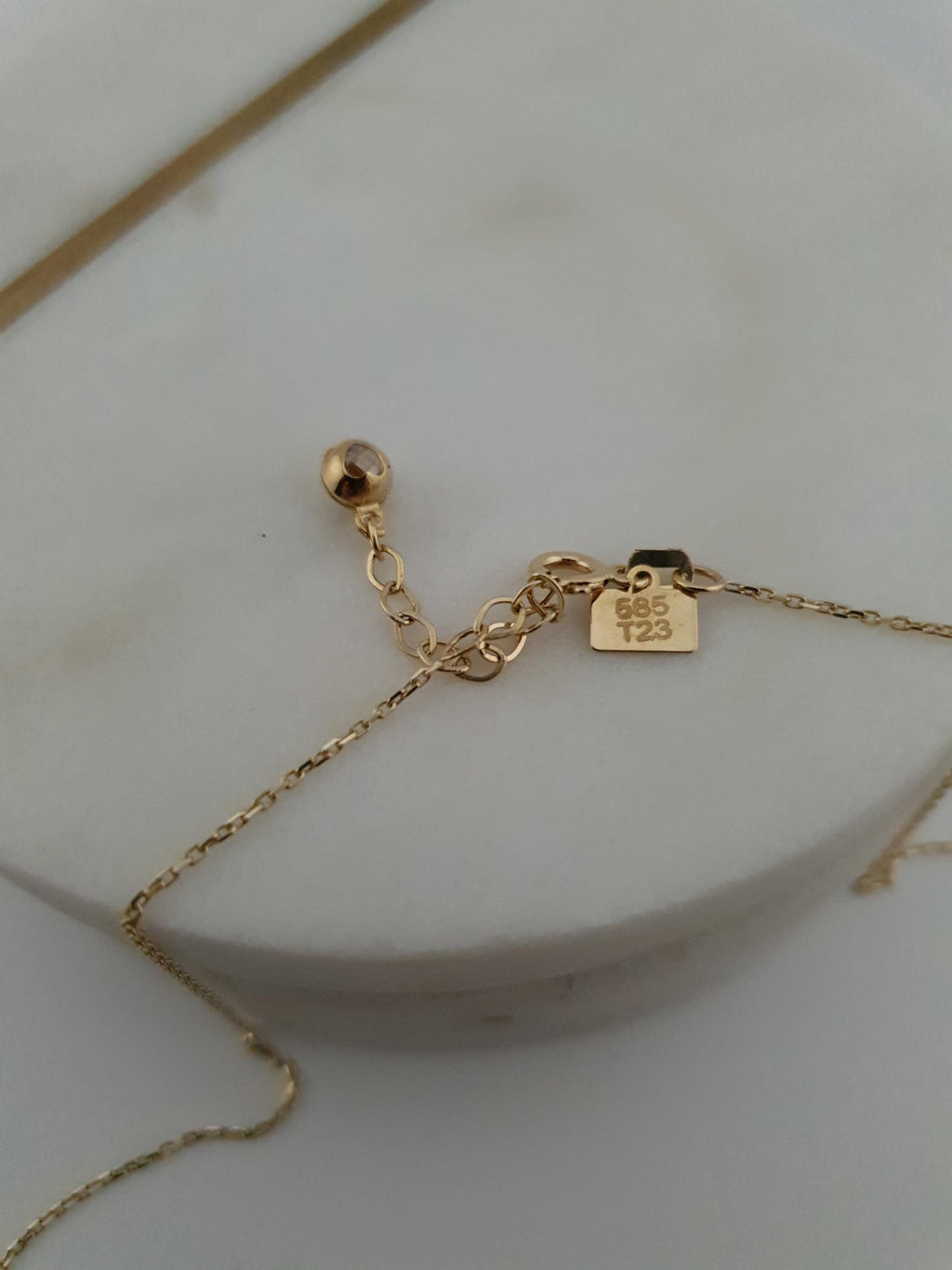 14K Gold Butterfly Pendant Necklace, Dainty Charm