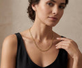 18K Real solid Gold Figaro chain, 20 inch lenght , 3.1mm, good for daily use