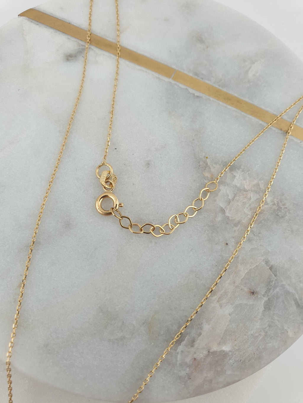 14K Gold Four Leaf Clover Necklace: Lucky Charm Pendant
